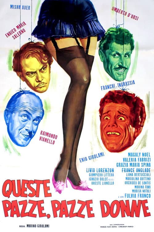 Queste pazze, pazze donne (1964) poster