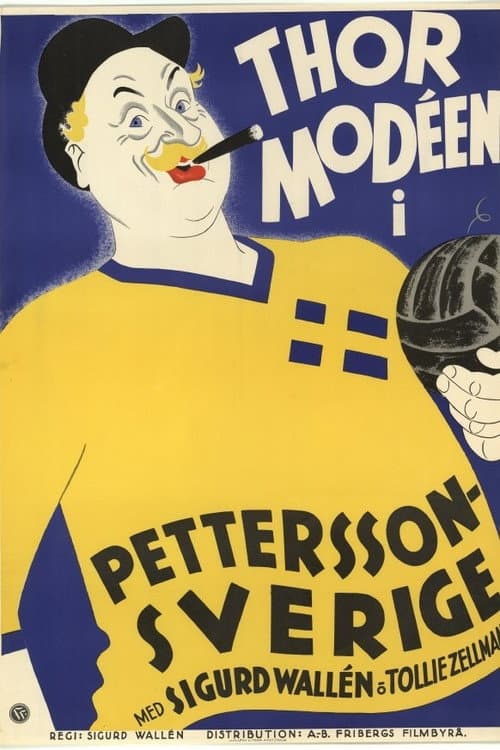Pettersson - Sverige (1934) poster