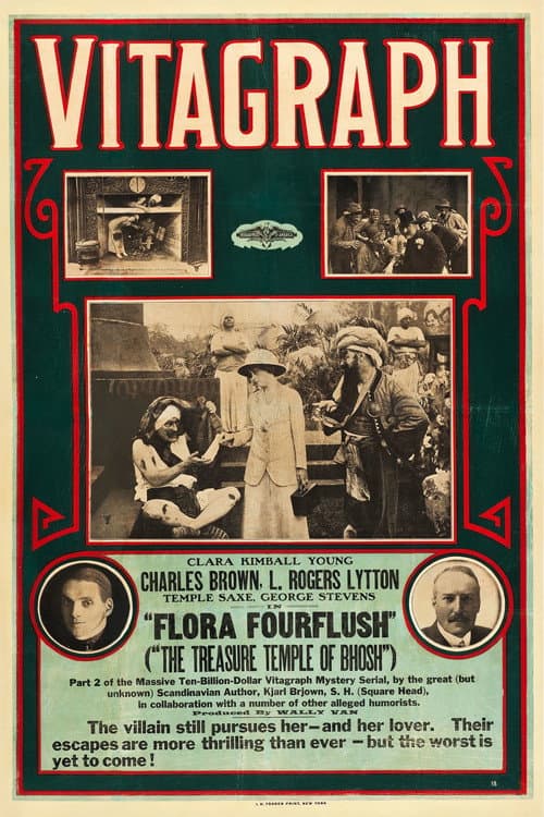 The Fates and Flora Fourflush (1914) poster