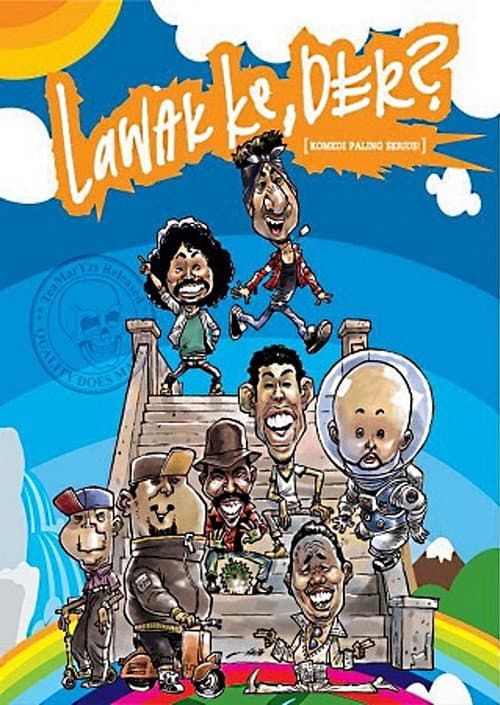 Lawak Ke Der (2012) poster