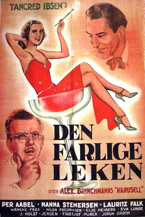 Den farlige leken (1942) poster