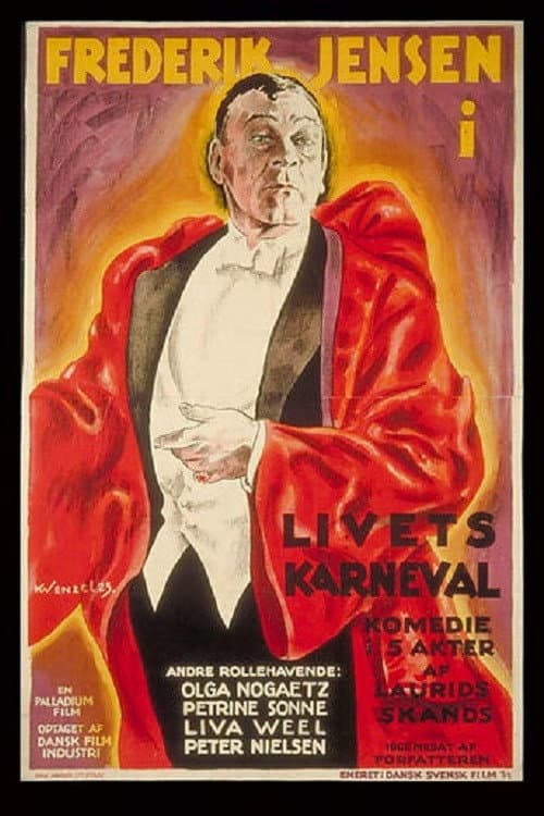 Livets karneval (1923) poster