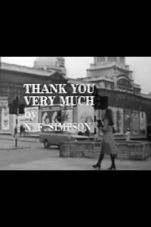Thank You Very Much (1971) poster