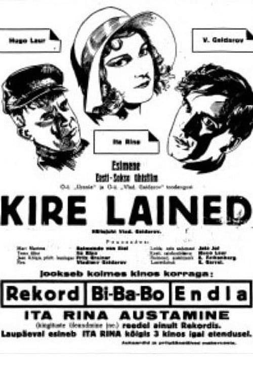 Kire lained (1930) poster