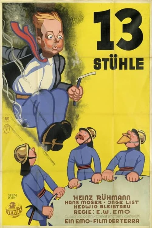 13 Stühle (1938) poster
