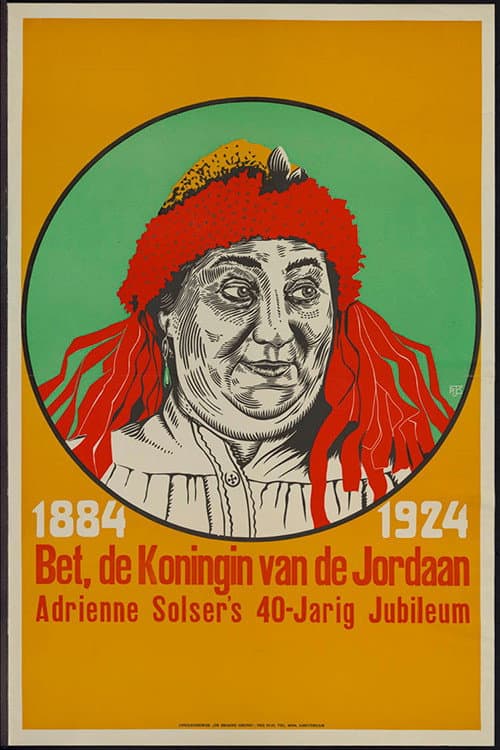 Bet, de koningin van den Jordaan (1924) poster