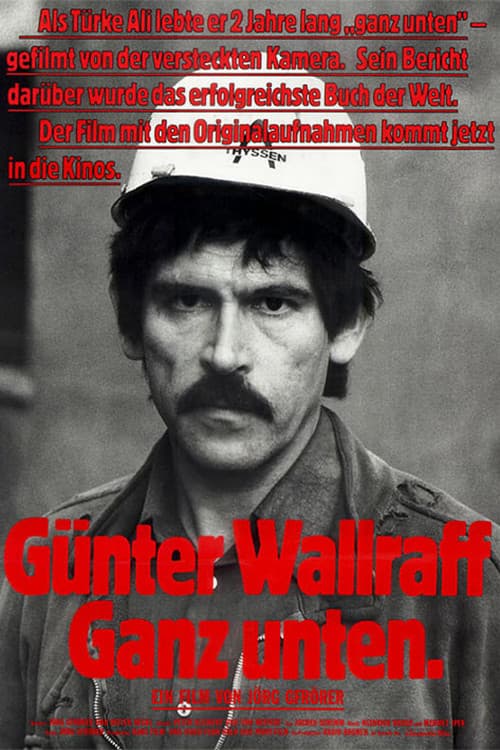 Günter Wallraff - Ganz Unten (1986) poster