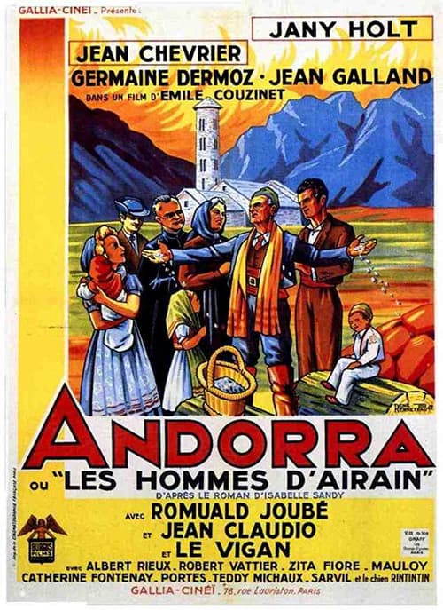 Andorra ou les hommes d'Airain (1942) poster