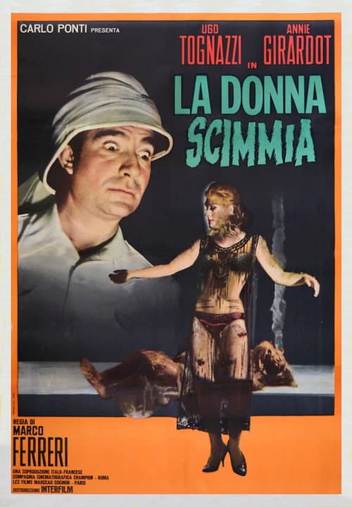 La donna scimmia (1964) poster