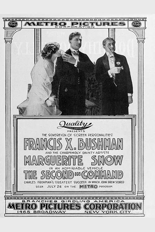 The Second in Command (1915) poster