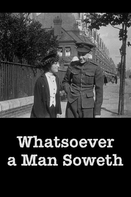 Whatsoever a Man Soweth (1917) poster