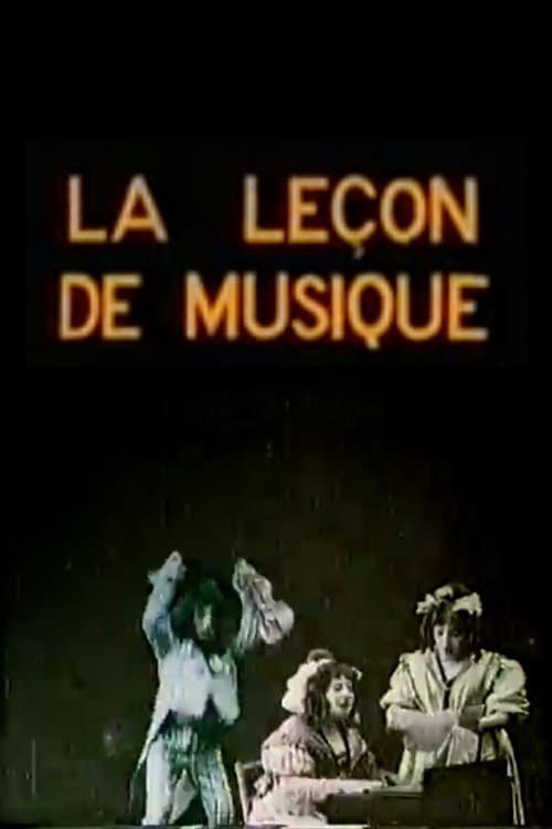 La Leçon de musique (1909) poster