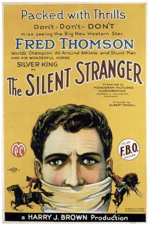 The Silent Stranger (1924) poster