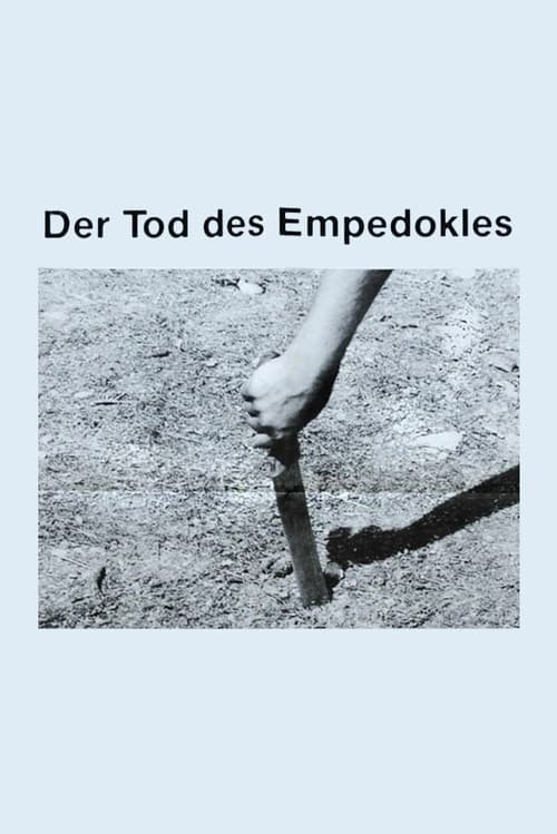 Der Tod des Empedokles (1987) poster