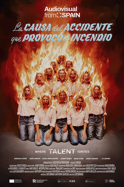 La causa del accidente que provocó el incendio (2024) poster