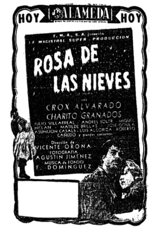 Rosa de las nieves (1944) poster