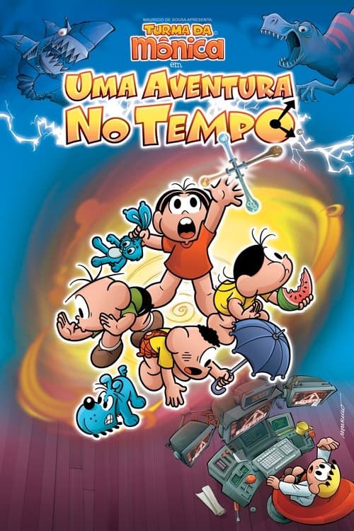 Turma da Mônica em Uma Aventura no Tempo (2007) poster
