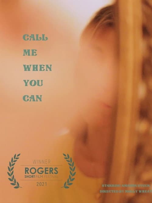 Call Me When You Can (2021) poster