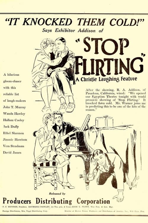 Stop Flirting (1925) poster