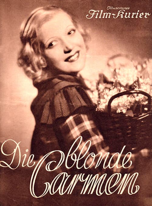 Die blonde Carmen (1935) poster