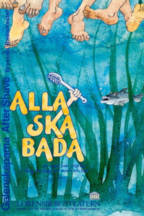 Alla ska bada (1999) poster