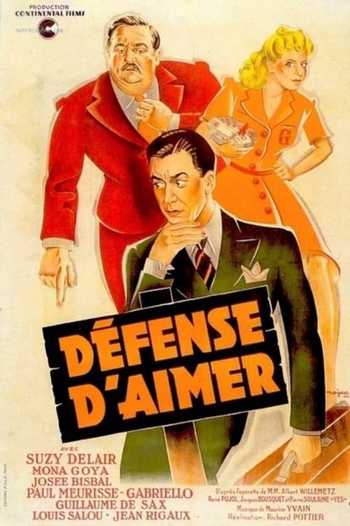 Défense d'aimer (1942) poster