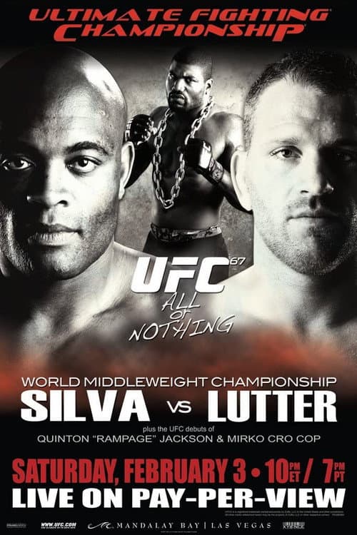 UFC 67: All or Nothing (2007) poster