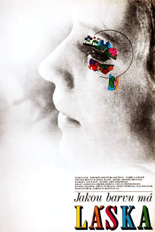 Jakou barvu má láska (1974) poster
