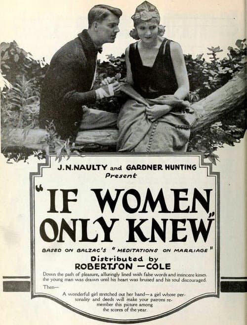 If Women Only Knew (1921) poster