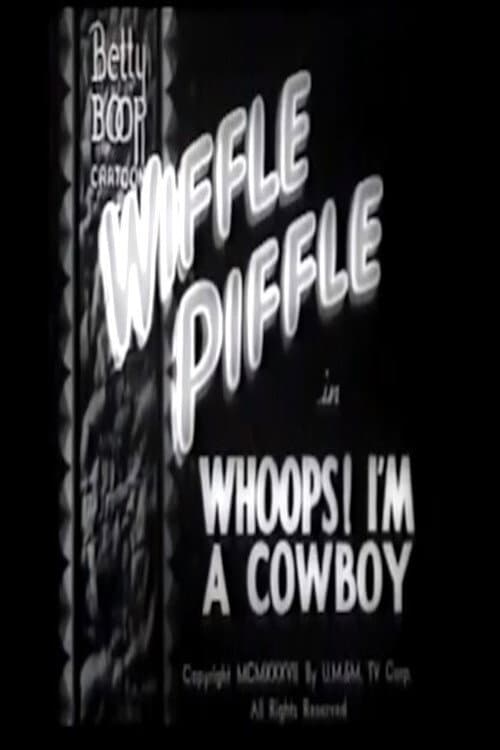 Whoops! I'm a Cowboy (1937) poster