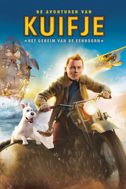 De avonturen van Kuifje: Het geheim van de eenhoorn (2011) poster