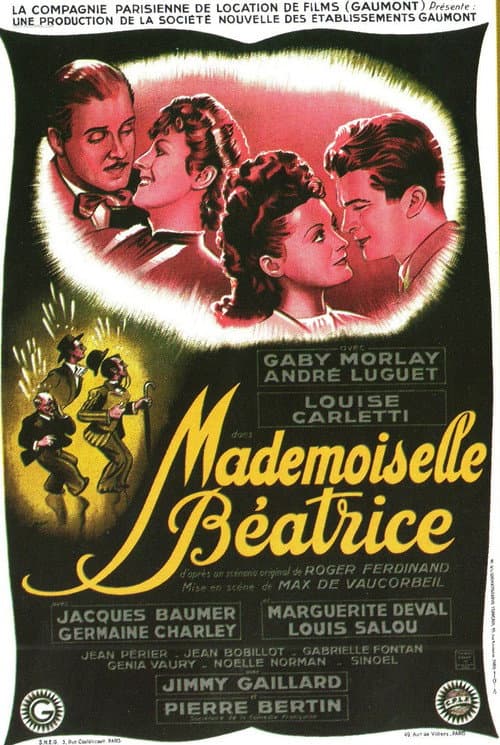 Mademoiselle Béatrice (1943) poster