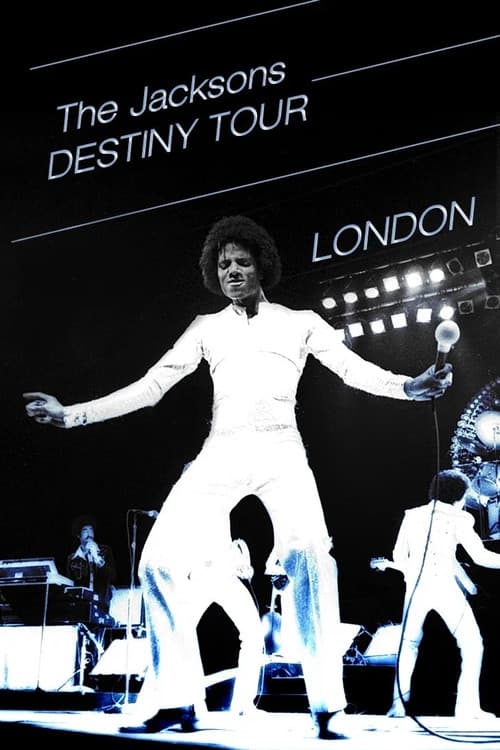 The Jacksons Live Destiny Tour - London (1979) poster