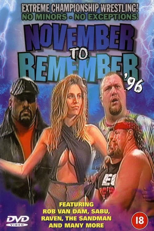 ECW November to Remember 1996 (1996) poster