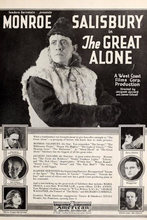 The Great Alone (1922) poster