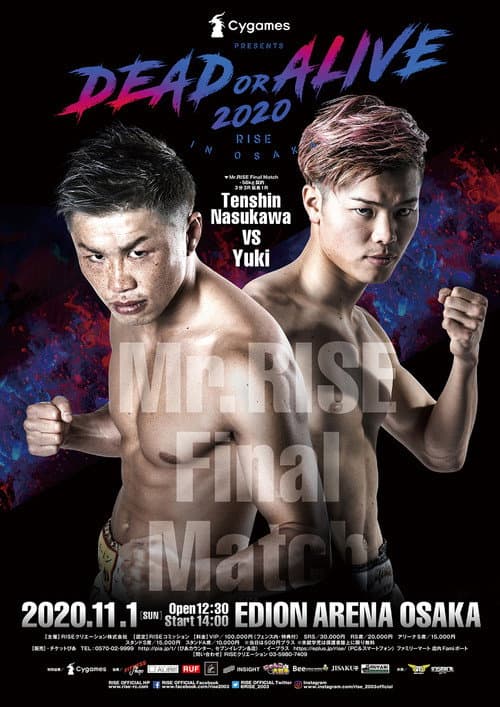 Cygames presents RISE DEAD OR ALIVE OSAKA (2020) poster