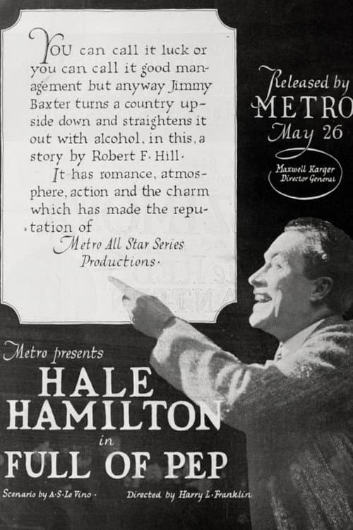 Full of Pep (1919) poster
