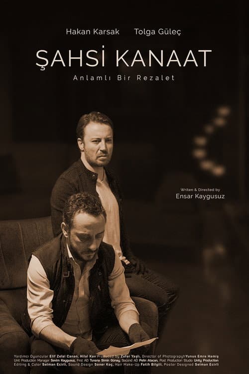 Şahsi Kanaat (2020) poster