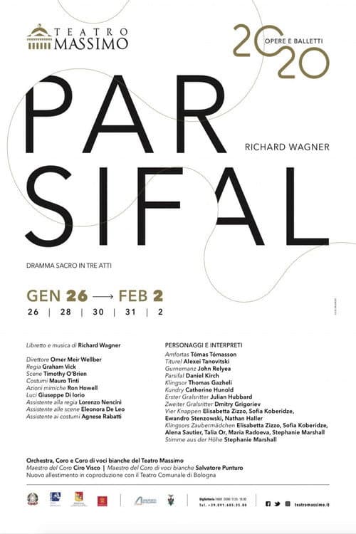 Parsifal - Teatro Massimo 2020 (2020) poster