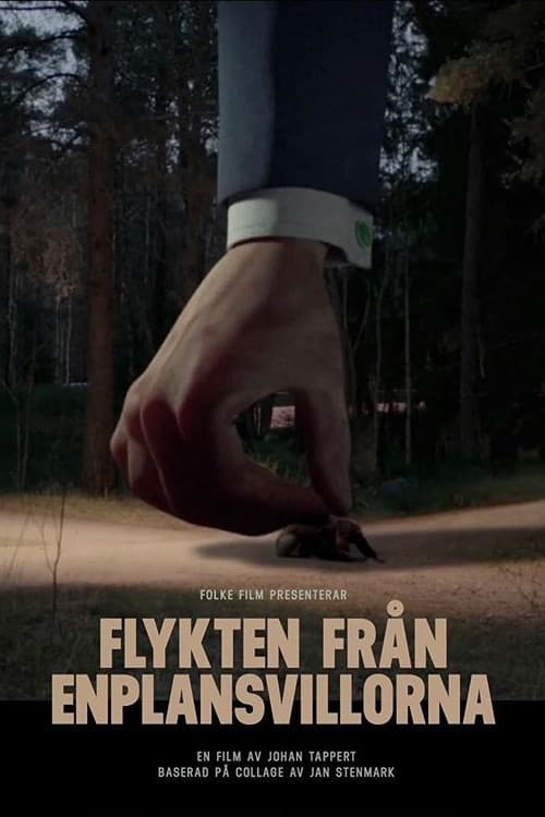 Flykten från enplansvillorna (2015) poster