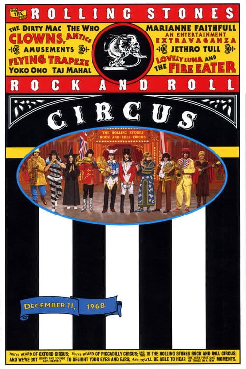 The Rolling Stones Rock and Roll Circus (1996) poster
