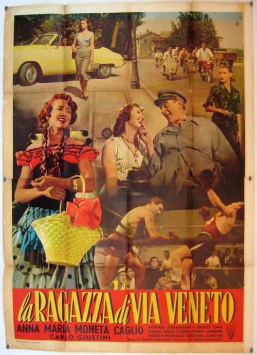 La ragazza di Via Veneto (1955) poster