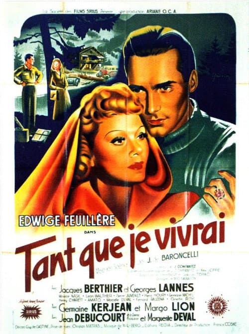 Tant que je vivrai (1946) poster
