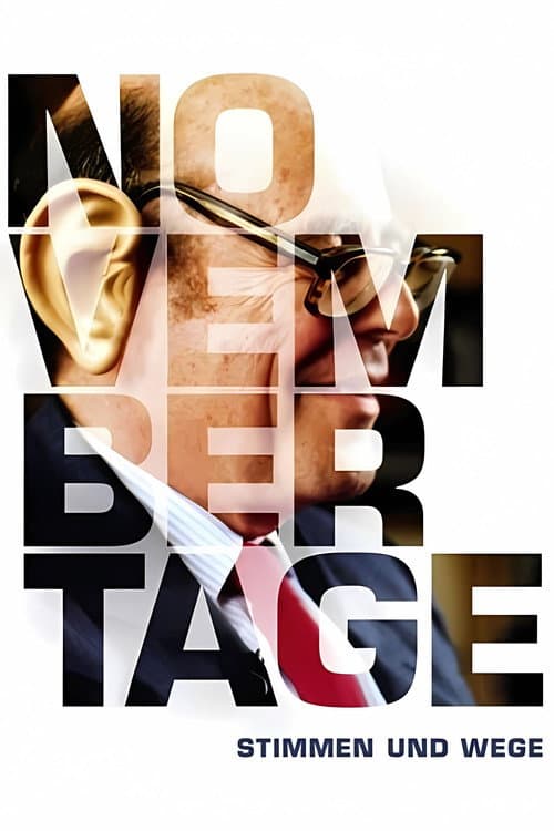 Novembertage – Stimme und Wege (1991) poster