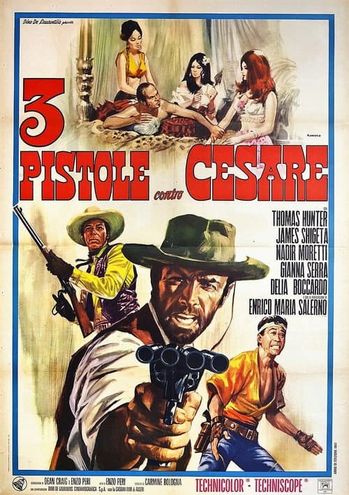 3 Pistole contro Cesare (1967) poster