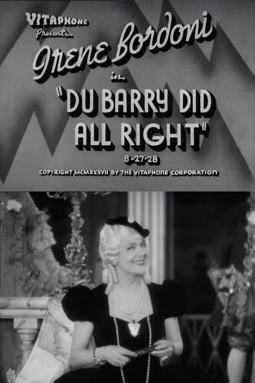 Du Barry Did All Right (1937) poster