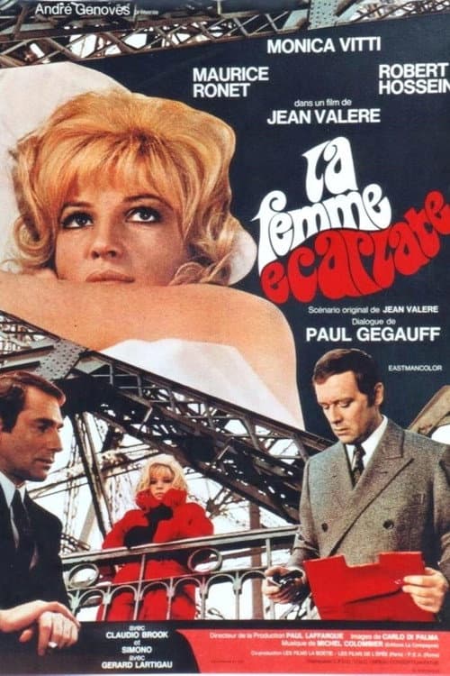 La Femme écarlate (1969) poster