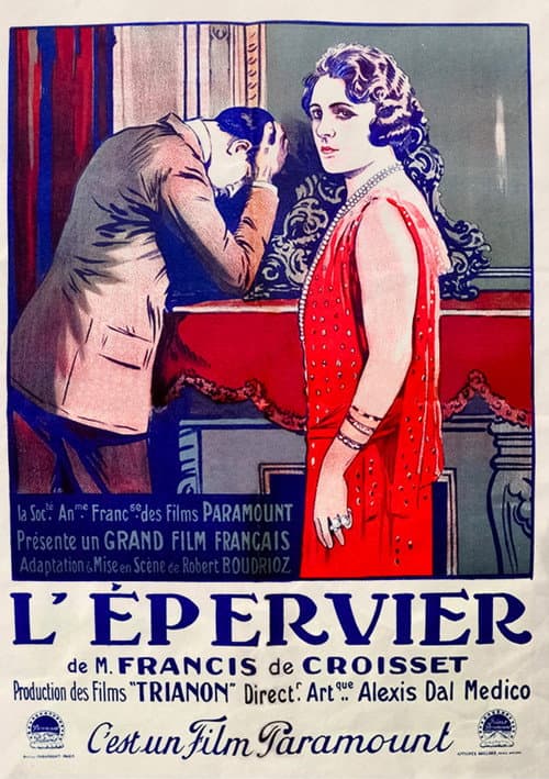 L'épervier (1925) poster