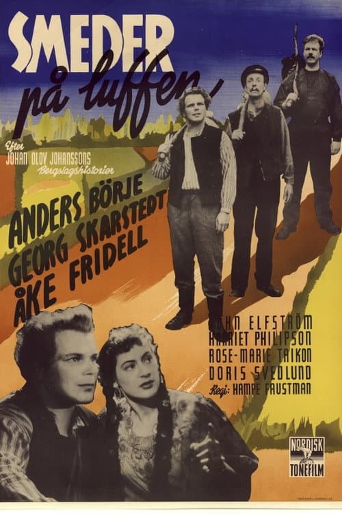 Smeder på luffen (1949) poster