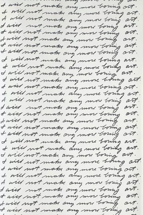 I Will Not Make Any More Boring Art (1987) poster